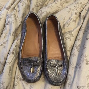 Stuart Weitzman Moxie in Pewter Loafer